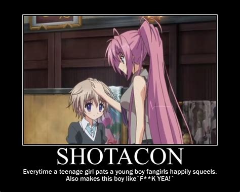 The differents reaction between shotacon and lolicon genre